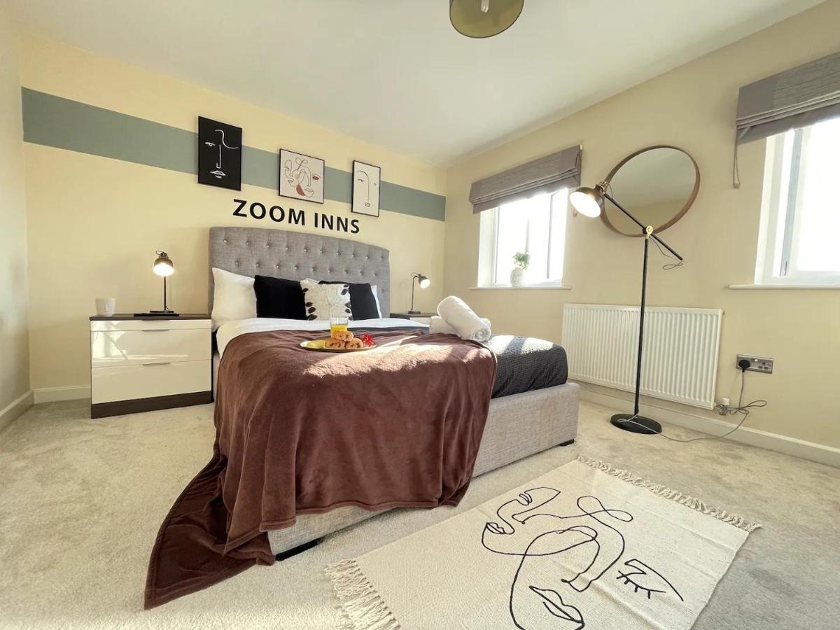 Chic Manchester Townhouse Near Old Trafford Extérieur photo