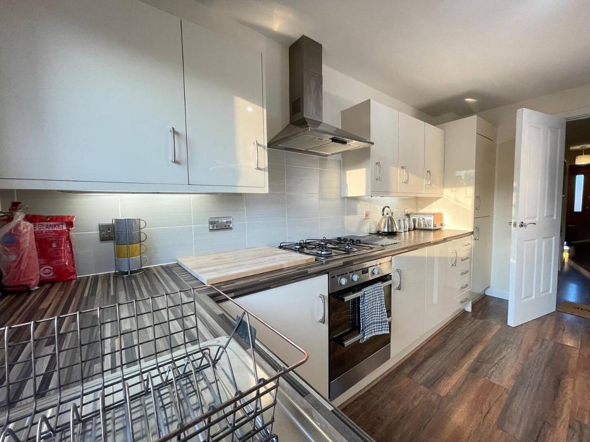 Chic Manchester Townhouse Near Old Trafford Extérieur photo