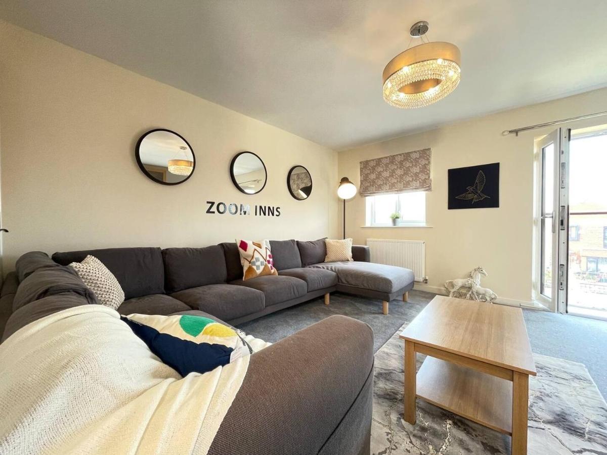 Chic Manchester Townhouse Near Old Trafford Extérieur photo